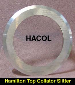 Hamilton Collator Slitters