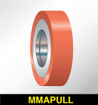 MULLER MARTINI 4x4 POLY PULL WHEEL (2.5" OD)