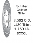 Schriber Collator Slitter Wheels