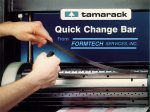 Tamarack Quick Change Bar